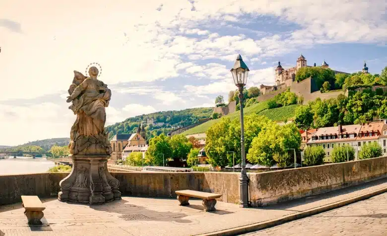 Blick auf Würzburg