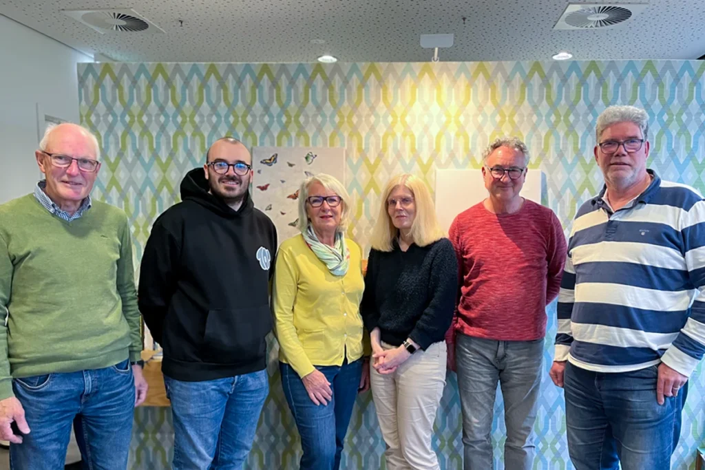 Der aktuelle Vorstand des LebensRaum Kirche 2025.